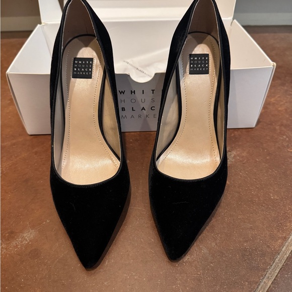 White House Black Market Shoes - White House Black Market Black Heels